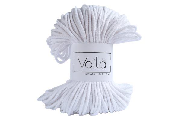 fehér 5mm zsinórfonal voilá violá voila manukahome