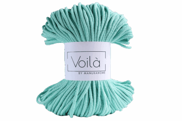 Menta 5mm-es zsinórfonal Manukahome Voilá Menta 5mm-es zsinórfonal Manukahome Voilá