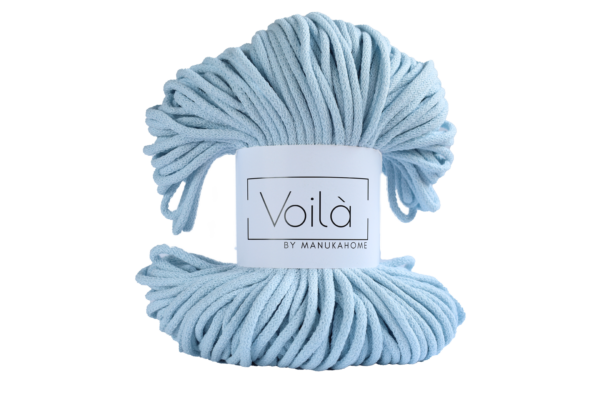 vízkék 5mm zsinórfonal voilá violá voila manukahome