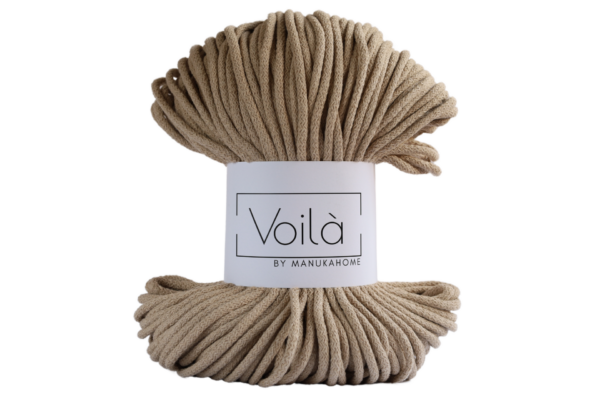 latte bézs 5mm zsinórfonal voilá violá voila manukahome