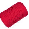 Piros 5 mm-es poliészter zsinórfonal V36