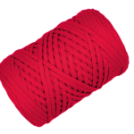Piros 5 mm-es poliészter zsinórfonal V36