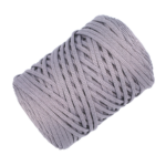 Szürke 5 mm-es poliészter zsinórfonal V04