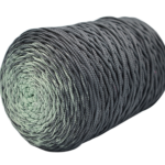 Ombre poliészter zsinórfonal menta-grafit OM05