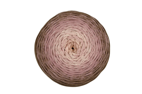 Dusty rose ombre poliészter zsinórfonal