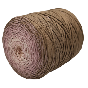 Dusty rose ombre poliészter zsinórfonal