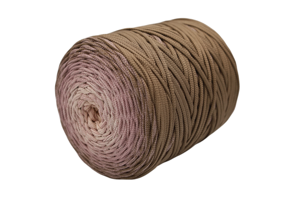 Dusty rose ombre poliészter zsinórfonal