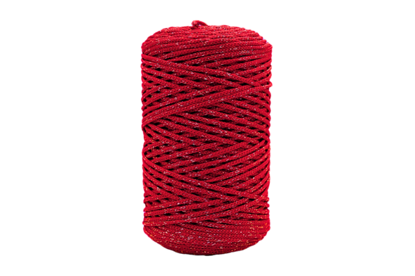 csillogó tűzpiros poliészter zsinórfonal csillogó tűzpiros poliészter zsinórfonal
