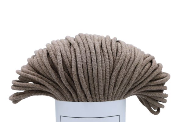 Sötét bézs zsinórfonal 5 mm Sötét bézs zsinórfonal 5 mm