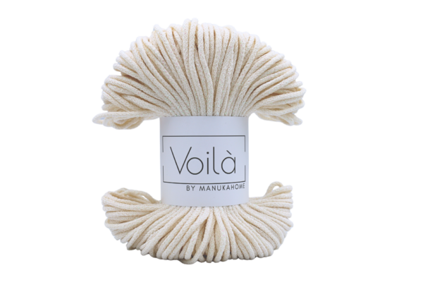 Csillogó krémgyöngy zsinórfonal Csillogó krémgyöngy zsinórfonal