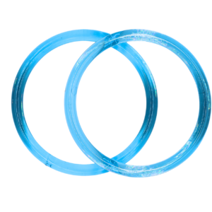 Kék karika táskafül párban