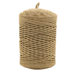 Csillogó aranybézs 3mm-es poliészter zsinórfonal GZ232