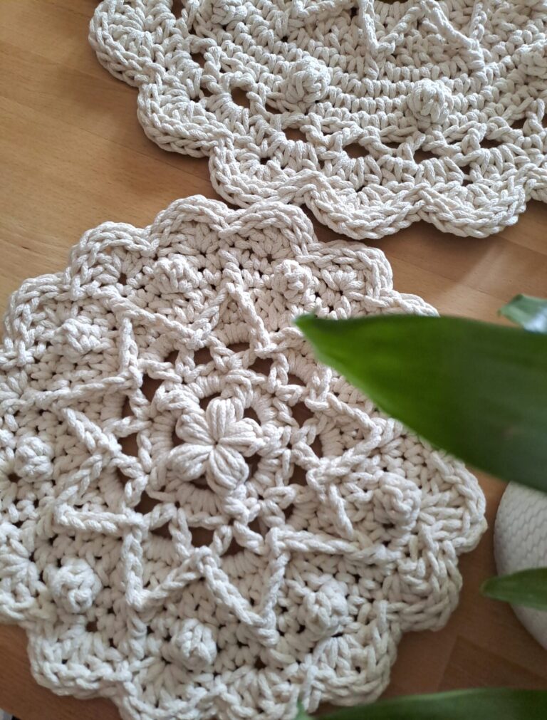 Százszorszép asztaldísz minta – oktatóanyag