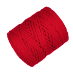 Piros 5 mm-es poliészter zsinórfonal V36-2