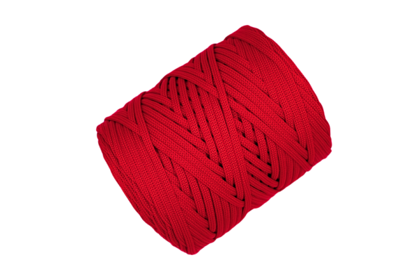 Piros poliészter zsinórfonal