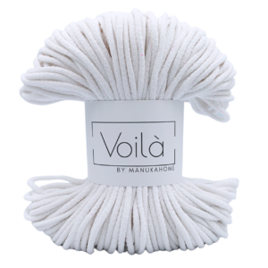 Csillogó gyöngyfehér 5mm-es zsinórfonal