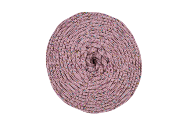 Csillogó vintage rózsa poliészter zsinórfonal Csillogó vintage rózsa poliészter zsinórfonal