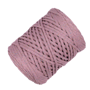 Csillogó vintage rózsa poliészter zsinórfonal