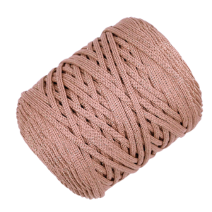 Csillogó rózsaarany zsinórfonal