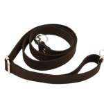 Nubuk sötétbarna táskapánt