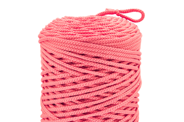 Korall 3mm-es poliészter zsinórfonal