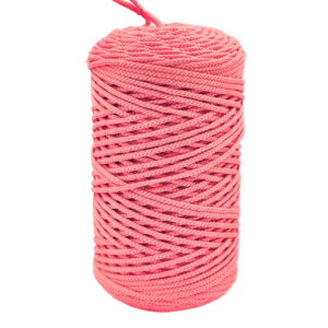 Korall 3mm-es poliészter zsinórfonal