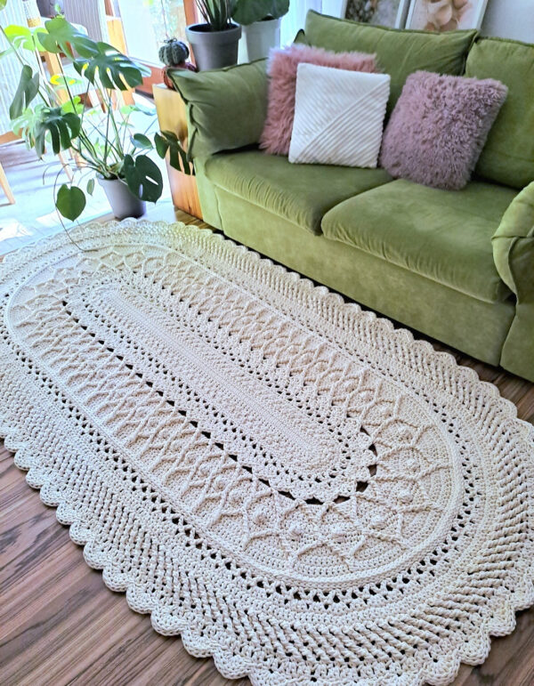 Martha horgolt szőnyeg - Manukahome Martha horgolt szőnyeg - Manukahome