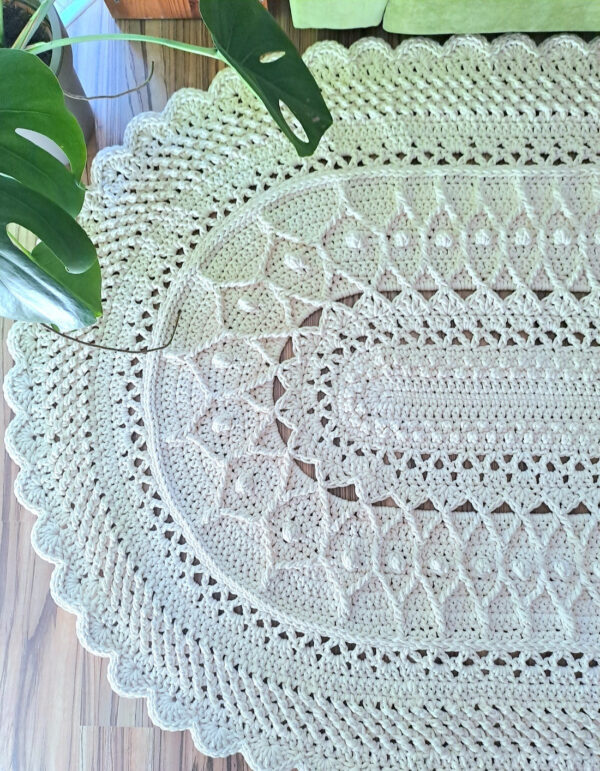 Martha horgolt szőnyeg - Manukahome Martha horgolt szőnyeg - Manukahome