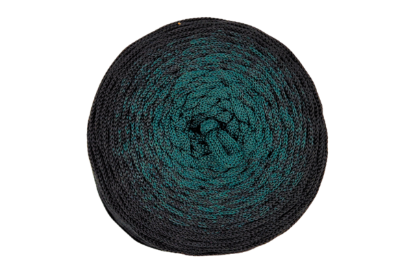 MILA 5mm-es ombre zsinórfonal tenger-fekete POM116 MILA 5mm-es ombre zsinórfonal tenger-fekete POM116