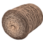 MILA 5mm-es ombre zsinórfonal nude-mokka POM102