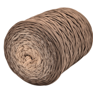 MILA 5mm-es ombre zsinórfonal nude-mokka POM102